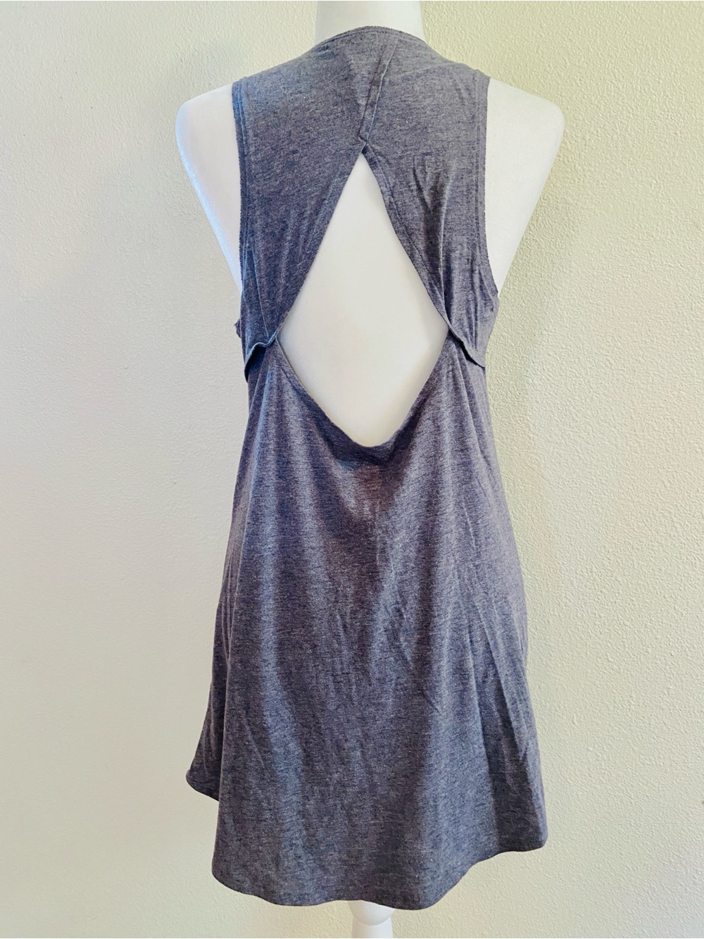 Victoria’s Secret Open-back Sleep Tank Dress Heather Blue